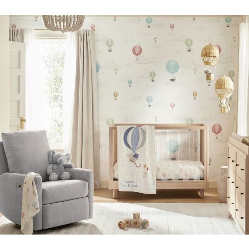 Rattan Hot Air Balloon Mobile