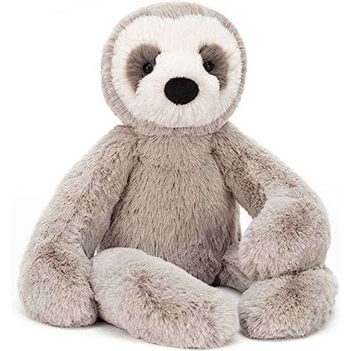 Jellycat Bailey Sloth Stuffed Animal, Medium 17 inches
