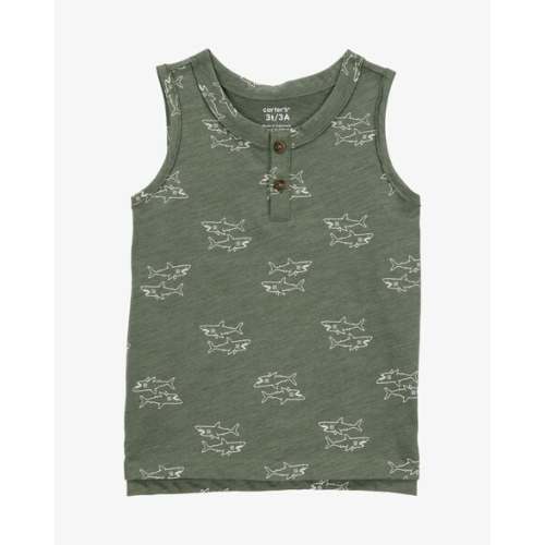 Baby Shark Slub Jersey Sleeveless Tank - Carter's | Carter's