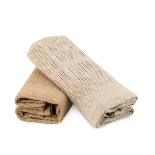 Little Bamboo 2 Pack Cellular Blanket Iced Coffee | Baby Bunting AU