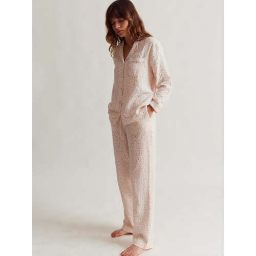 Women's Traditional Set in Blush Muslin