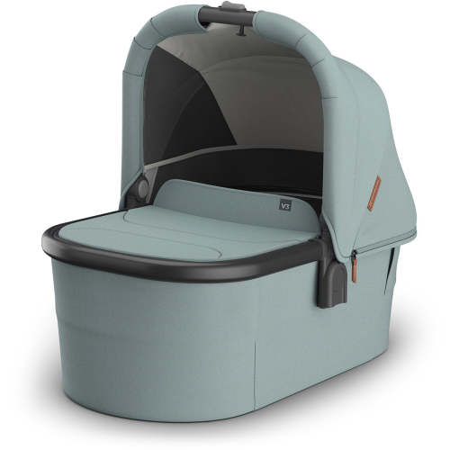UPPAbaby Bassinet V3 - Kenzi (Mystic Aqua / Carbon Frame)