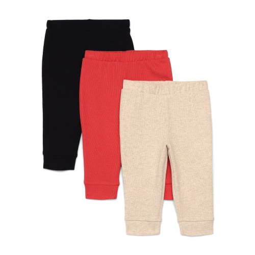 Garanimals Baby Boys Thermal Joggers, 3-Pack, Sizes 0M-24M