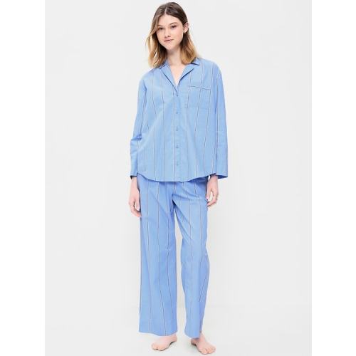 Poplin Pajama Pant Set | size XL
