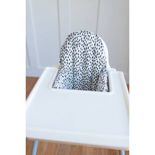 White With Black Dots Cushion Cover for the IKEA Antilop - Etsy