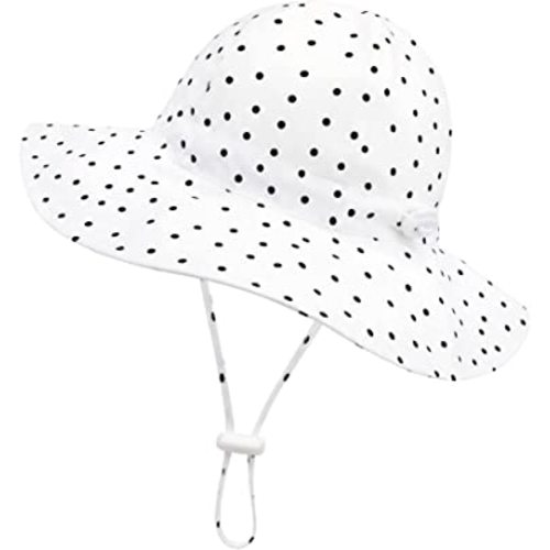 Baby Sun Hat Infant Sun Hat Baby Girl Sun Hat UPF50+ Toddler Sun Hat Baby Beach Hat Wide Brim Baby Hats Baby Summer Hat
