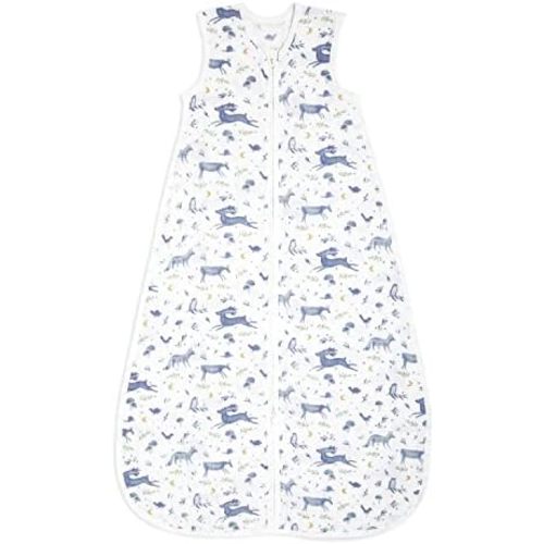 aden + anais Baby Sleeping Bag, Wearable Swaddle Blanket for Girls & Boys, Newborn Sleep Sack, Breathable & Lightweight