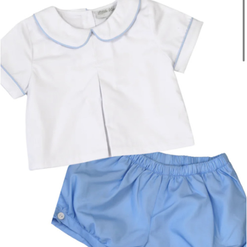 Peter Pan Collar Boys Set