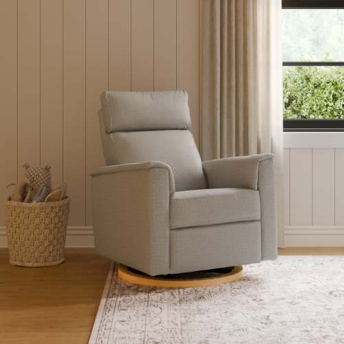 Monogram by Namesake Willa Plus Power Glider Recliner w/ Power Headrest - In Store Exclusive