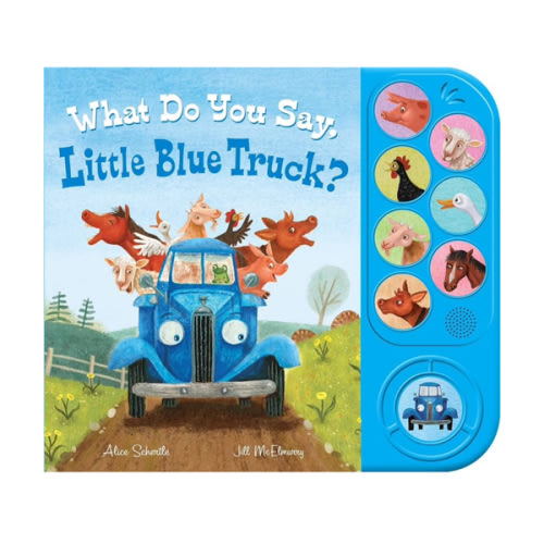 What Do You Say, Little Blue Truck? Sound Book
