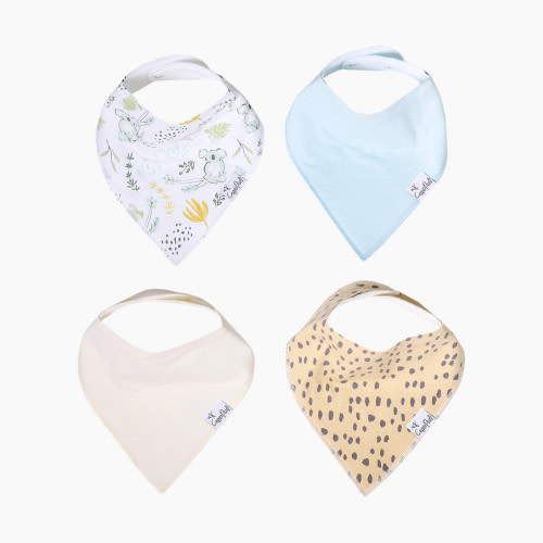 Copper Pearl 4 pack Bandana Bib Set - Aussie