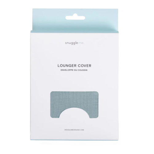 Lounger Curve Muslin Cover | Slate