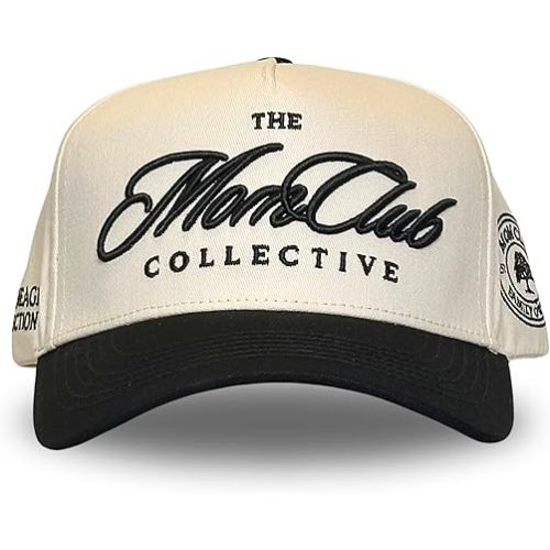 Vintage Trucker Hat | Mom and Dad Hats | Country Trucker Hats | Trendy Baseball Snapback | Two Tone Cotton Embroidered Cap