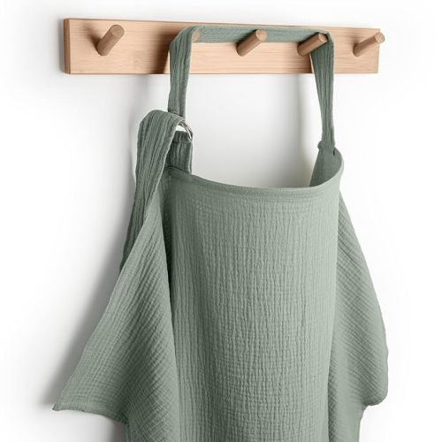 Comfy Cubs Muslin Nursing Cover - Color Fern