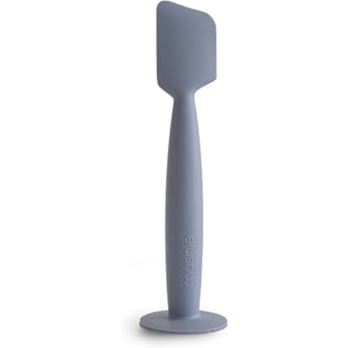 mushie Diaper Cream Applicator Soft Silicone with Suction Base (Tradewinds)