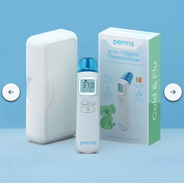 4-in-1 Digital Thermometer – Perma Child Safety AU