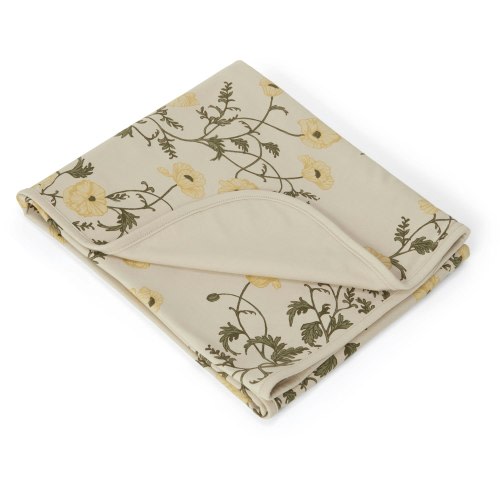 Flos Beige Jersey Blanket from Garbo & Friends | RoyalDesign
