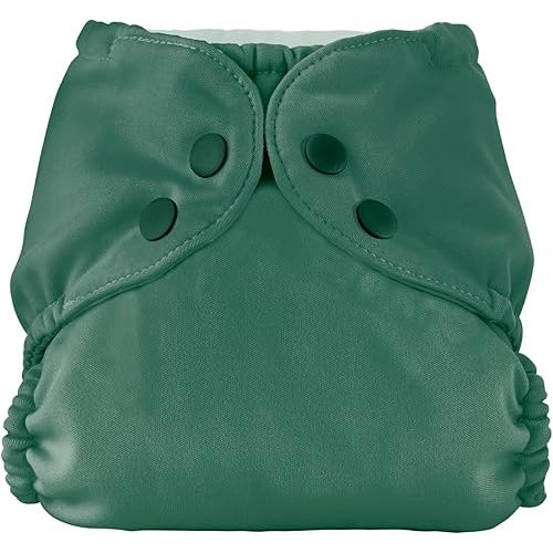 Esembly Cloth Diaper Outer, Swim and Waterproof Cloth Diaper Cover, Size 1 (7-17lbs), Forest