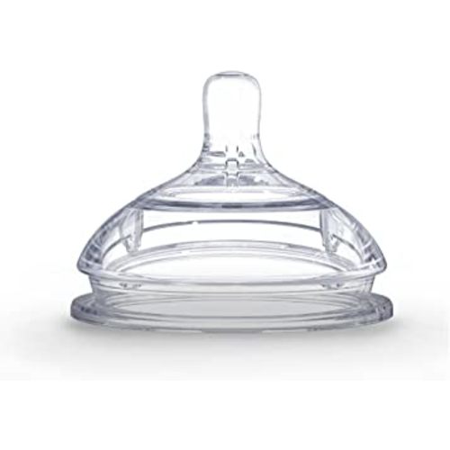 Comotomo Silicone Replacement Nipple, Fast Flow, 6+ Months, 2 Count