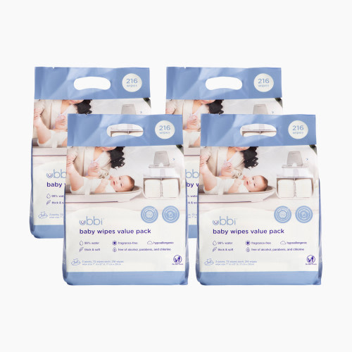 Ubbi Baby Wipes - 864 Count