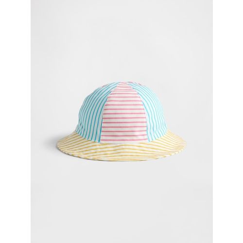 Baby & Toddler Scalloped Stripe Bucket Hat