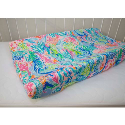 Changing Pad Cover - Mermaid Nursery