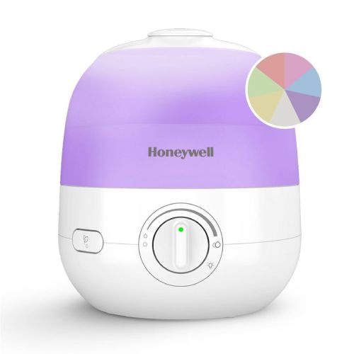 Honeywell Ultra Glow Light Changing Humidifier and Diffuser: Cool Mist, 24-Hour Run, No Filter, 100-300 sq. ft. Coverage