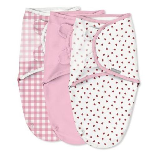SwaddleMe Original Swaddle Wrap Newborn S/M - 3pk, Color: Ladybug Picnic
