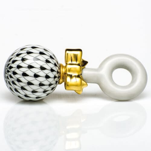 Herend Baby Rattle