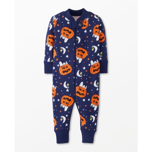 Baby Peanuts Halloween 2-Way Zip Sleeper | Hanna Andersson