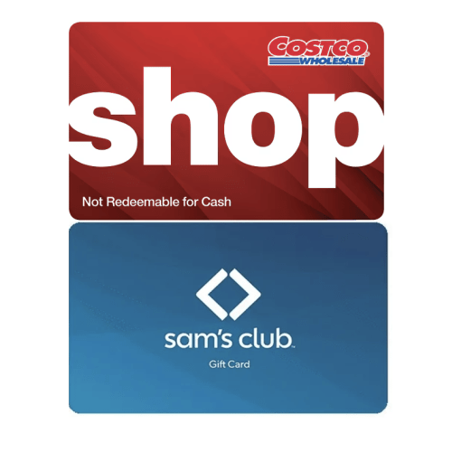 Costco/Sams Club Gift Cards