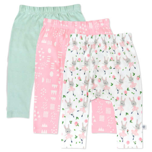 3-Pack Organic Cotton Harem Pants | Honest Baby Clothing