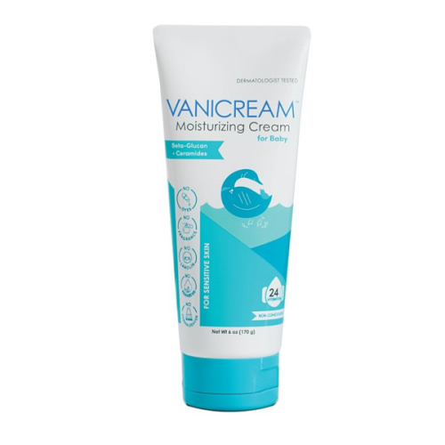Vanicream Moisturizing Cream for Baby, 6 Oz, Gentle, Hydrating Baby Lotion with Beta-Glucan & Ceramides, Formulated without Common Irritants for Sensitive Skin, All Ages