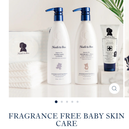 Fragrance Free Baby Skin Care – Noodle & Boo