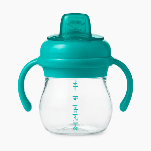 OXO Tot Soft Spout Sippy Cup with Removable Handles - Teal