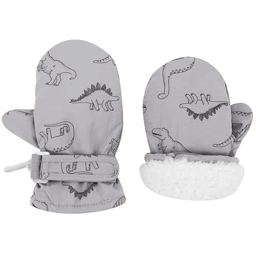 Urban Virgin Infant Baby Toddler Kids Winter Mittnes Lined Fleece Warm Waterproof Ski Snow Gloves For Boys Girls