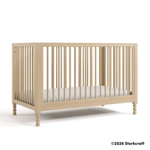 Rio™ Deluxe 5-in-1 Convertible Crib with Bonus Toddler Guardrail - Driftwood