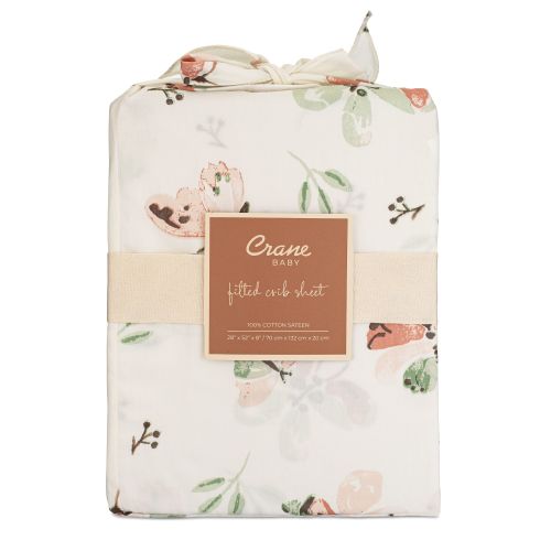 Parker Butterfly Crib Sheet | Crane Baby