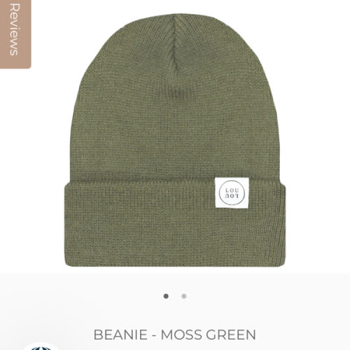 Beanie - Moss Green