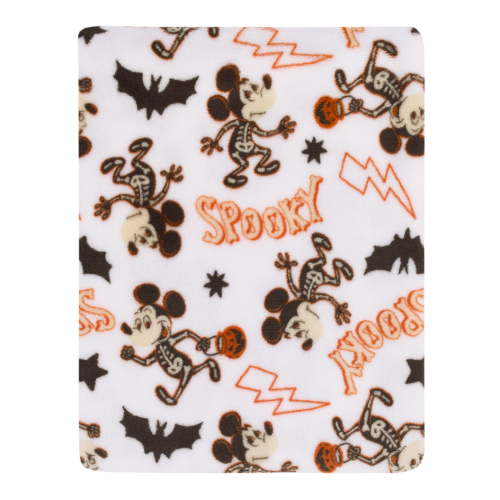 Disney Mickey Mouse Toddler Throw Blanket, 40"x50", Ivory, Boy, Halloween