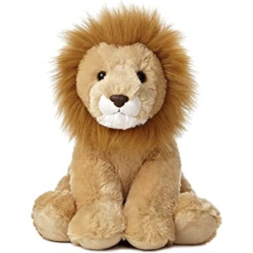 Betheaces Aurora World Plush Lion 14" , Brown
