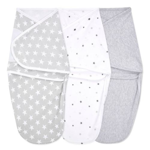 aden + anais Essentials Easy Swaddle Wrap - 3pk, Color: Twinkle, Size: 0-3 Months