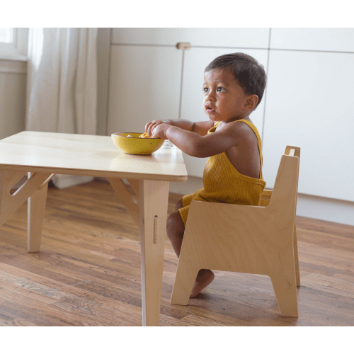 Adjustable Montessori Weaning Table and Chair Set