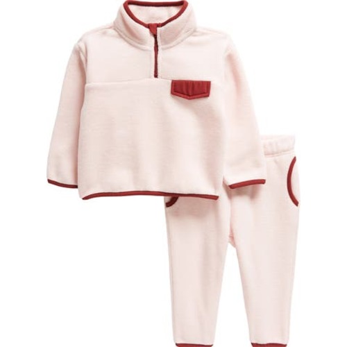 Cozy Fleece Sweater & Pants Set, 6M