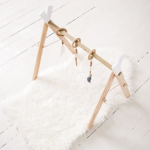 Clover & Birch Activity Gym - White - TheTot
