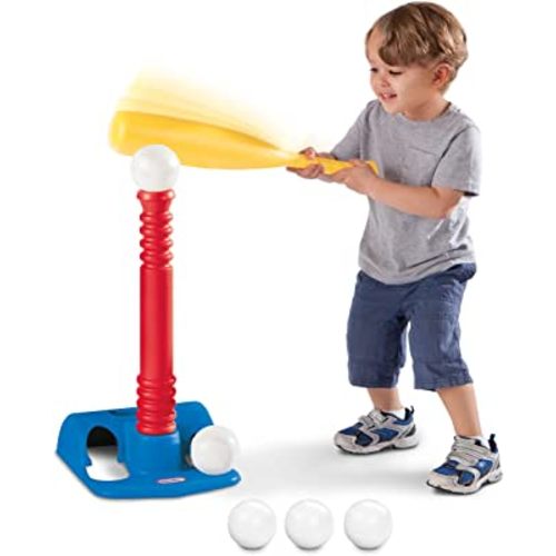 Little Tikes T-Ball Set, Red, 5 Balls, for Toddlers Ages 18+ Months – Amazon Exclusive