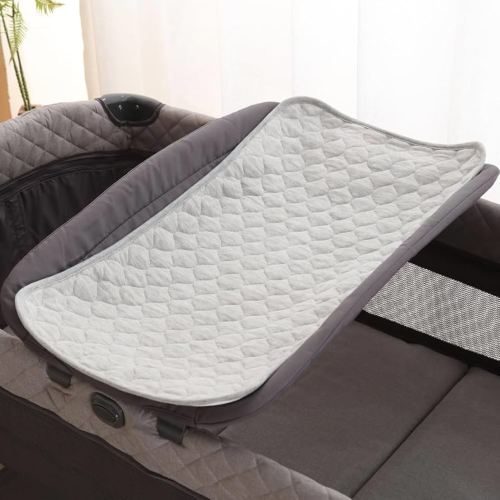 BlueSnail Washable Underpads,Waterproof,Soft, Portable and Reusable Incontinence Bed Pads for Toddler,Adults,Elderly and Pets (18" x 24" Pack of 3)(Ash Gray)