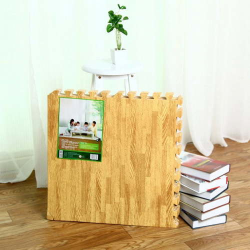 Foam Play Puzzle Mats Wood Grain Soft Non-Slip Diy Toy Floor Carpets Reduce Noise New