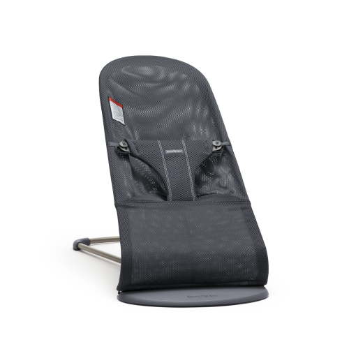 BabyBjorn Bouncer Bliss - Anthracite, Mesh