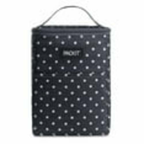 PackIt Freezable Double Baby Bottle Breastmilk & Formula Storage Cooler Bag, Polka Dots